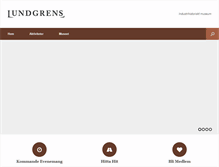 Tablet Screenshot of lundgrens.nu